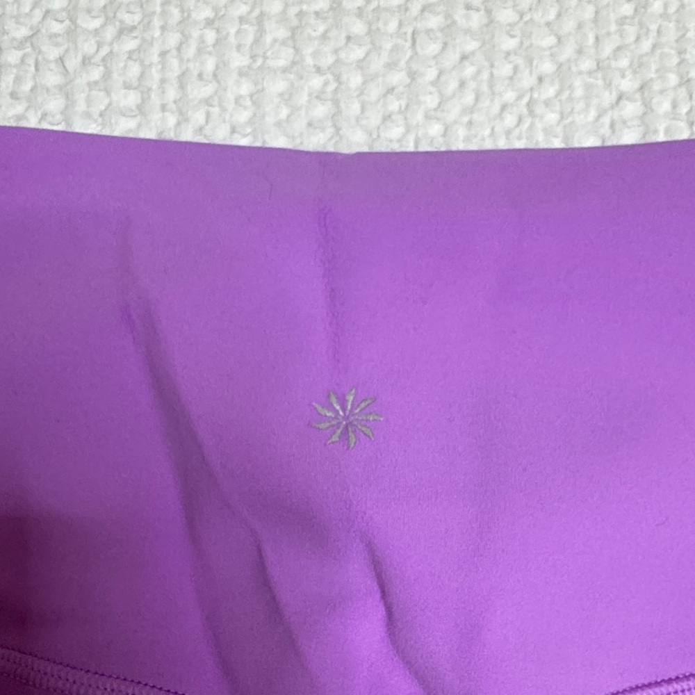 Athleta Purple Women's Salutation Stash Capri - Picture 7 of 7